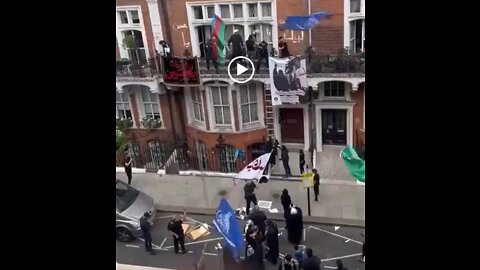Azerbaijani embassy in London attacked / invaded by pro-Iranian Shiites