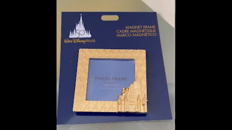 Walt Disney World 50th Anniversary Magnetic Photo Frame #shorts