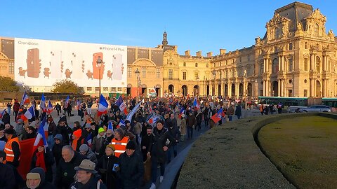 Manifestation place des Victoires à Paris le 17/12/2022 - Cortège national de la résistance - 5