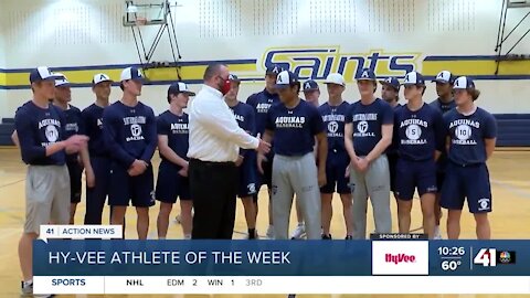 Saint Thomas Aquinas shortstop Kendall Diggs snags Athlete of the Week honor