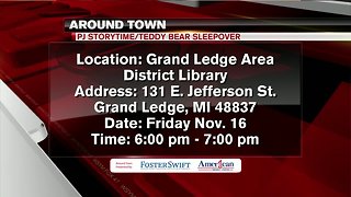 Around Town 11/14/18: PJ Storytime/Teddy Bear Sleepover