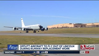 Offutt Runway under repair