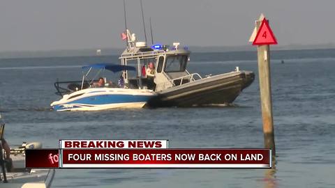 U.S. Coast Guard locates missing boaters off Sanibel Island -- 8:30am live report