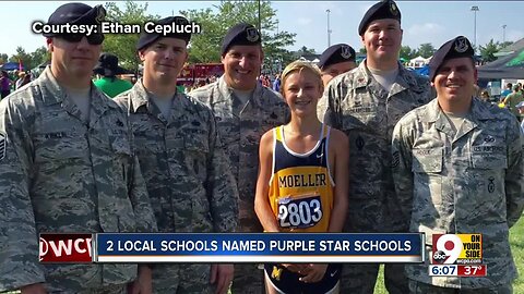 Moeller, Harrison high schools recognized for their support of military families, students