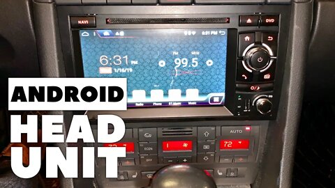 Android Car Stereo Upgrade for Audi A4 B7 Installation and Review