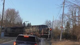 CSX M277 Autorack Train from Lodi, Ohio March 29, 2024