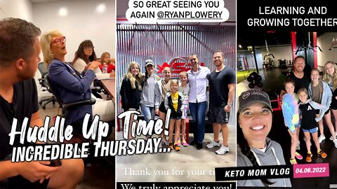 Huddle Up Time! Meeting Again Dr. Ryan P. Lowry At ASPI Labs - Amazing Day! | Keto Mom Vlog