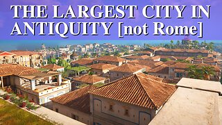 This was the most prosperous and densely populated city in antiquity.