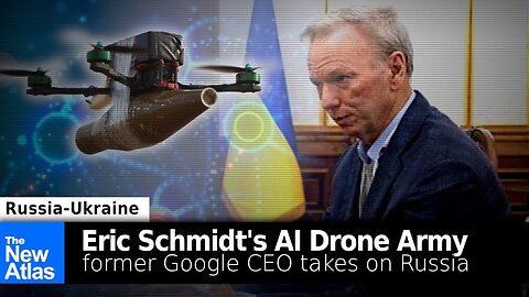 Бывший гендиректор Google хочет создать армию дронов с ИИ для Украины | Brian Berletic