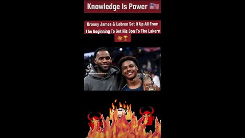 Bronny James & Lebron Set It Up All From The Beginning To Get His Son To The Lakers