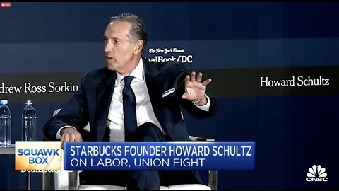 Howard Schultz: ‘The Sweeping Issue In The Country Is...The Business Is The Enemy'