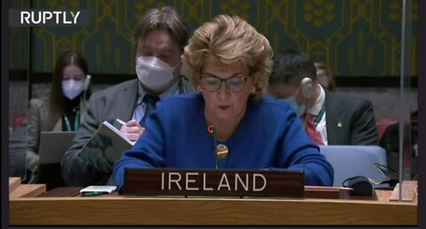 THE REPRESENTATIVE OF IRELAND ON THE BIOLOGICAL WEAPONS IN UKRAINE.