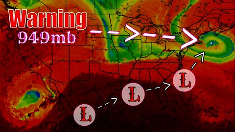 Crazy Strong Storm Coming! Potential 949mb Hurricane Force! - The WeatherMan Plus Weather Channel