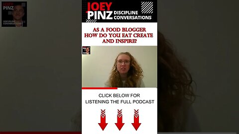 #221 Natasha Levai: Ukraine Food Blogger| Joey Pinz Discipline Conversations #shorts