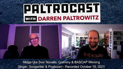 Midge Ure interview #2 with Darren Paltrowitz