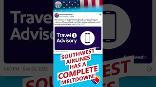 Southwest Airlines MELTDOWN - over 80% of flights canceled! 🇺🇸