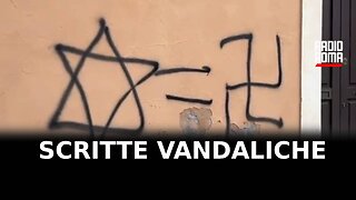 Scritte vandaliche, allarme antisemitismo