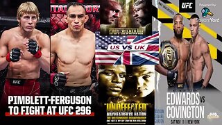 Edwards vs Covington/Paddy vs Tony Ferguson: History of USA vs UK in Combat Sports!
