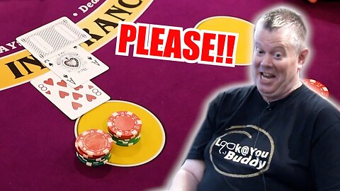 🔥PLEASE!! 🔥 10 Minute Blackjack Challenge - WIN BIG or BUST #192