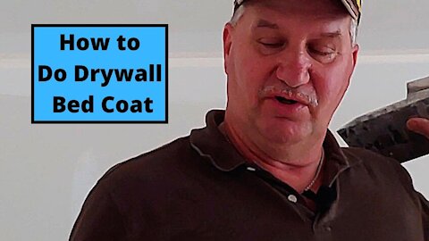 How to Do Drywall Bed Coat