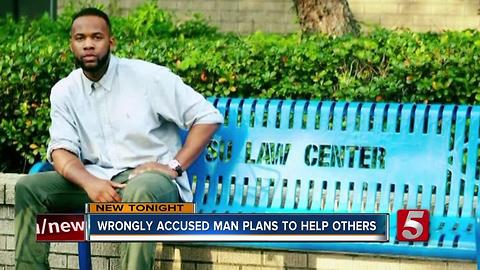 Wrongly Accused Man Plans To Help Others