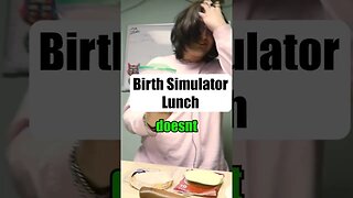 moms making lunch w/ birth simulator #shorts #funny #challenge #funnymoments #comedyshorts