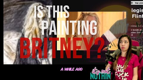 Is this painting britney spears? up for debate- let me know your thoughts.
