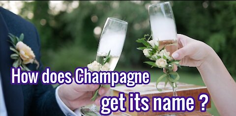 How does Champagne gets its name