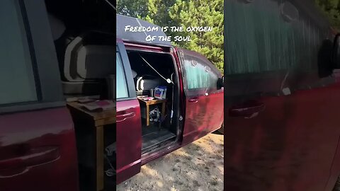 Off Grid Van Camping with AC