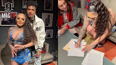 'We Own U' Blueface Fiancee Jaidyn Alexis Signs Deal With Columbia Records! 🎙