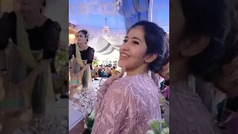 PENARI ULAR AYU SANCHA DARI PALEMBANG DI TEMPAT PENGANTIN PERNIKAHAN #shorts #short #shortvideo