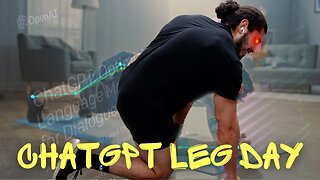 Surviving ChatGPT's Crippling Leg Day Workout | AI vs. Human