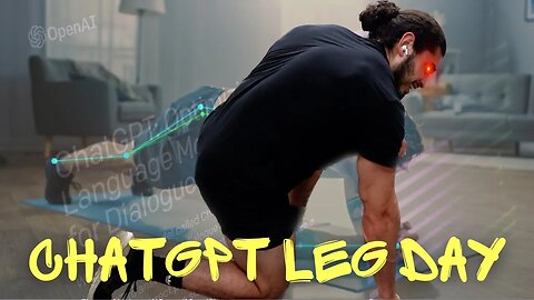 Surviving ChatGPT's Crippling Leg Day Workout | AI vs. Human