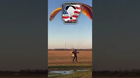 Second flight at Paramotor Arkansas flight school ￼