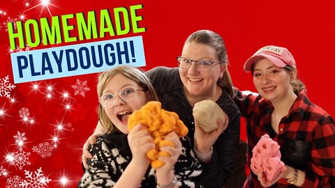 Homemade Playdough Kits | 12 Days of Homemade Christmas Day 8