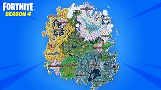 Fortnite Chapter 4 Season 4 - Map Reveal