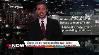 Jimmy Kimmel tearfully recounts newborn son's heart surgery