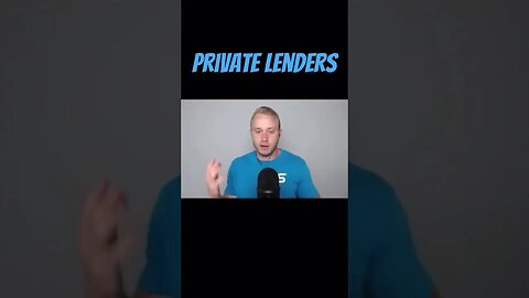 Jon Schoeller on Private lenders #finance #mywealth #realestateinvesting #realestate #business