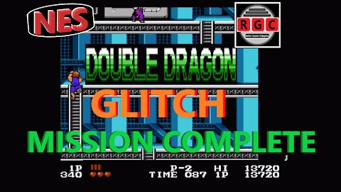 Double Dragon - Glitch - Mission Complete - Retro Game Clipping