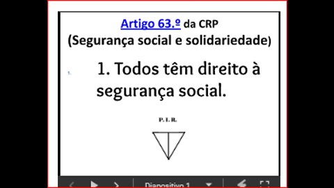 SEM ABRIGO NÃO CONSTA NA CRP O QUE CONSTA É ARTIGO 63-politics-political