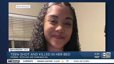 15-year-old girl shot and killed in her bed