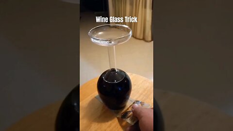 The Great Wine Glass Trick #wine #moneytrick