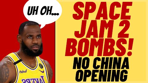 WOKE LEBRON JAMES SPACE JAM 2 Bombs Without China Release