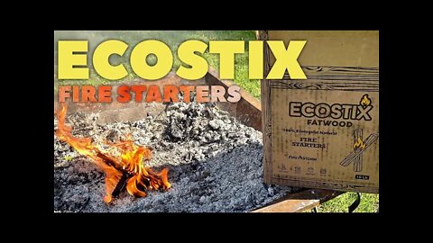 EcoStix Fatwood Kindling Fire Starter Sticks Review