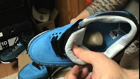 UNBOXING AND I RECEIVED FAKES! (WHY?) WWW.RETRO-LACED.COM REVIEW "AIR JORDAN 3 RETRO POWDER BLUE"