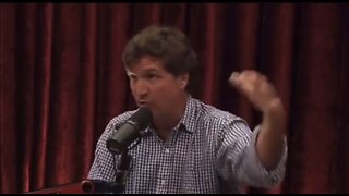 Tucker Carlson discusses extraterrestrial beings during his appearance on The Joe Rogan Experience