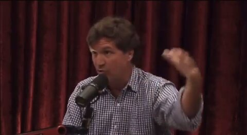 Tucker Carlson discusses extraterrestrial beings during his appearance on The Joe Rogan Experience