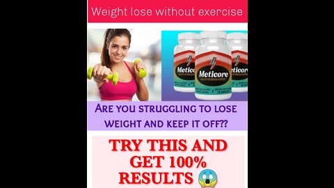 Weight loss while sleeping😱 with meticore...Try this link in description.