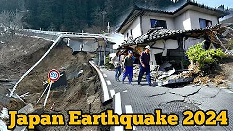 M7.6 Earthquake & Tsunami Hit Japan January 1, 2024