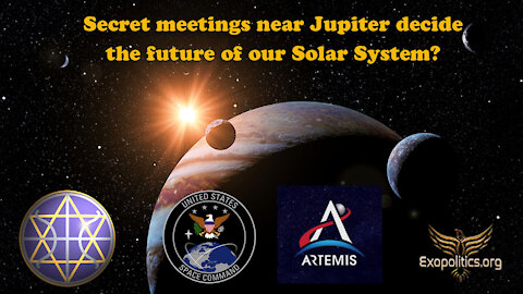 Secret meetings near Jupiter decide the future of our Solar System?